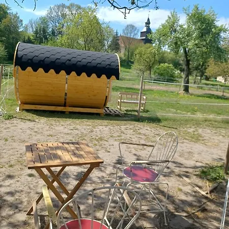 Wanderreitstation Pferdehof Luxury tent