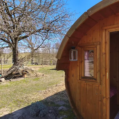 Luxury tent Wanderreitstation Pferdehof Jakobshagen